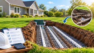 Septic Drain Field Replacement Inspection