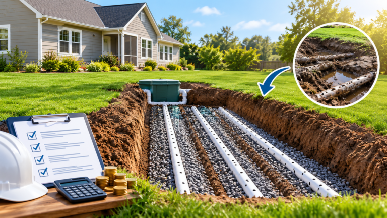 Septic Drain Field Replacement Inspection