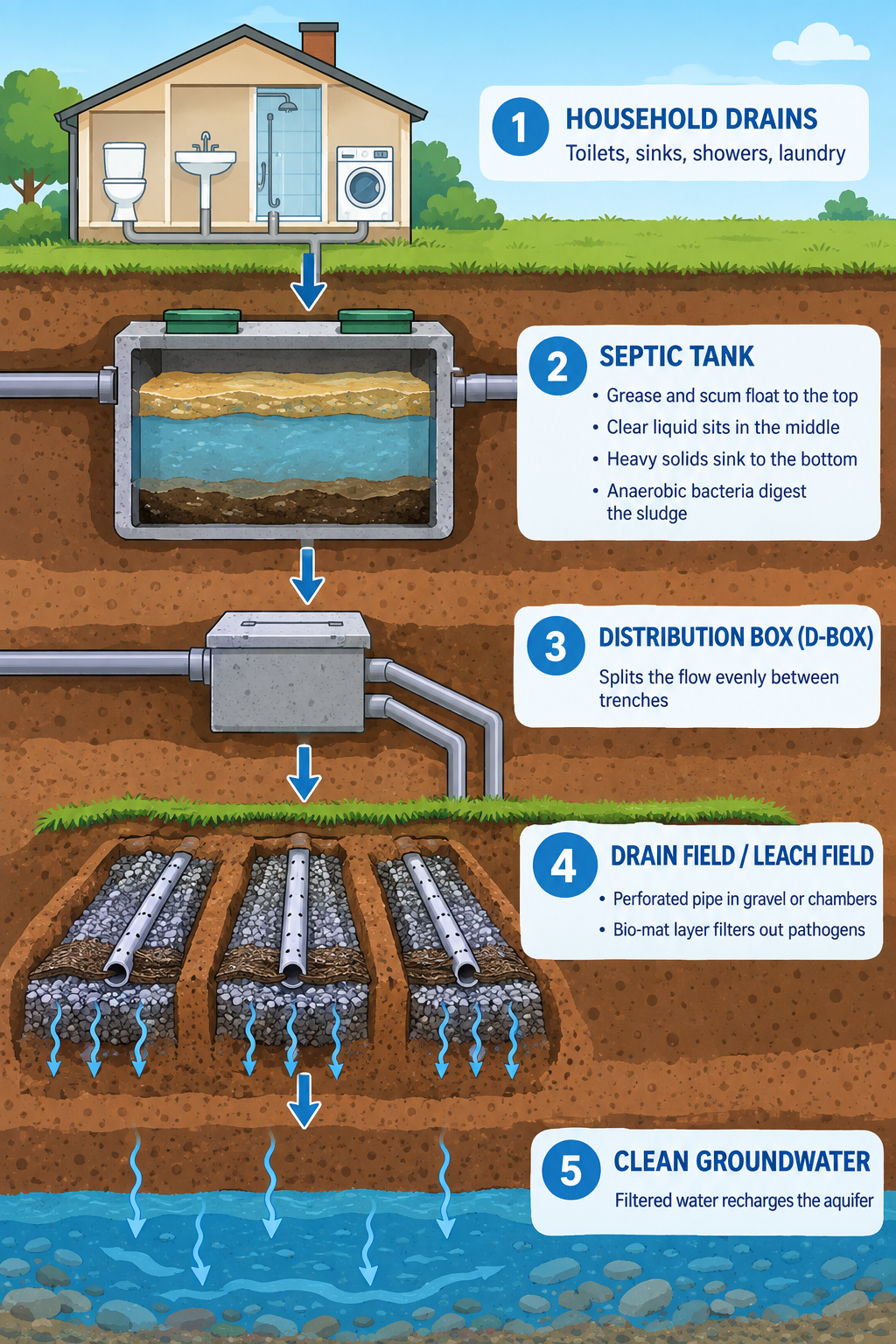 How a Septic System Actually Works